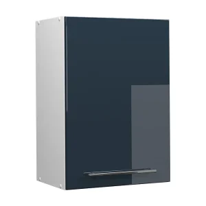 Hangkast donkerblauw hoogglans 50×34.1×72 fame-line Hangkast donkerblauw hoogglans 50×34.1×72 fame-line