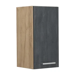 Hangkast zwart beton 30x31x60 r-line Hangkast zwart beton 30x31x60 r-line