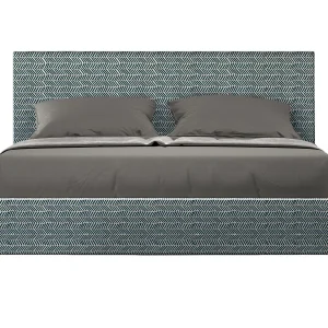 Gestoffeerd Bed 160×190 met lattenbodem stof Aragona 8 blauw Adele Gestoffeerd Bed 160×190 met lattenbodem stof Aragona 8 blauw Adele