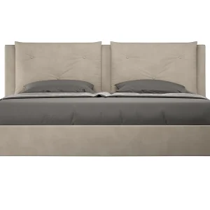 Gestoffeerd Bed 200×210 zonder lattenbodem microvezel zand Appia