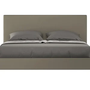 Gestoffeerd Bed 160×190 zonder lattenbodem kunstleer cappuccino Naspy Gestoffeerd Bed 160×190 zonder lattenbodem kunstleer cappuccino Naspy