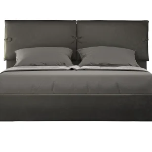 Gestoffeerd Bed 160×190 zonder lattenbodem microvezel grijs Sleeper Gestoffeerd Bed 160×190 zonder lattenbodem microvezel grijs Sleeper