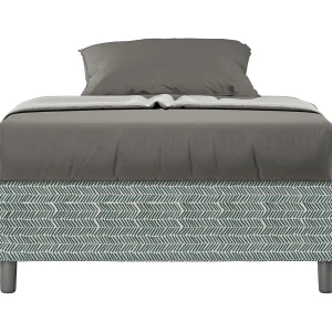 Gestoffeerd Bed 120×200 met lattenbodem stof Aragona 7 lichtblauw Azelia Gestoffeerd Bed 120×200 met lattenbodem stof Aragona 7 lichtblauw Azelia