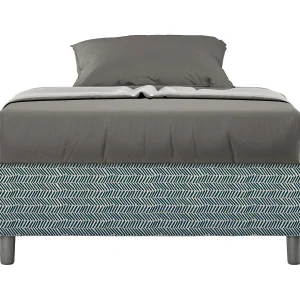 Gestoffeerd Bed 120×190 zonder lattenbodem stof Aragona 8 blauw Azelia Gestoffeerd Bed 120×190 zonder lattenbodem stof Aragona 8 blauw Azelia