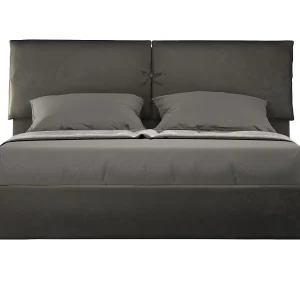 Gestoffeerd Bed 160×190 zonder lattenbodem microvezel grijs Mados Gestoffeerd Bed 160×190 zonder lattenbodem microvezel grijs Mados