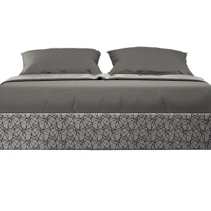 Gestoffeerd Bed 160×200 met opbergruimte stof Era 09 blauw Azelia