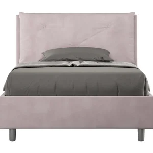 Gestoffeerd bed 120×200 met opbergruimte microvezel lila Appia Large Gestoffeerd bed 120×200 met opbergruimte microvezel lila Appia Large