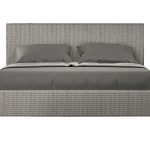 Gestoffeerd Bed 160×190 met lattenbodem stof Labirinto 02 grijs Adele Gestoffeerd Bed 160×190 met lattenbodem stof Labirinto 02 grijs Adele