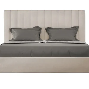 Gestoffeerd Bed 140×200 met opbergruimte microvezel zand Agueda Gestoffeerd Bed 140×200 met opbergruimte microvezel zand Agueda