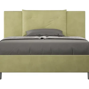 Gestoffeerd Bed 140×200 met opbergruimte microvezel groen Appia Gestoffeerd Bed 140×200 met opbergruimte microvezel groen Appia