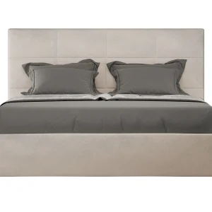 Gestoffeerd Bed 140×200 met opbergruimte microvezel zand Mika Gestoffeerd Bed 140×200 met opbergruimte microvezel zand Mika