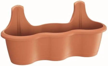 Intratuin plantenbak Triple terracotta 51,9 x 20 x 24 cm