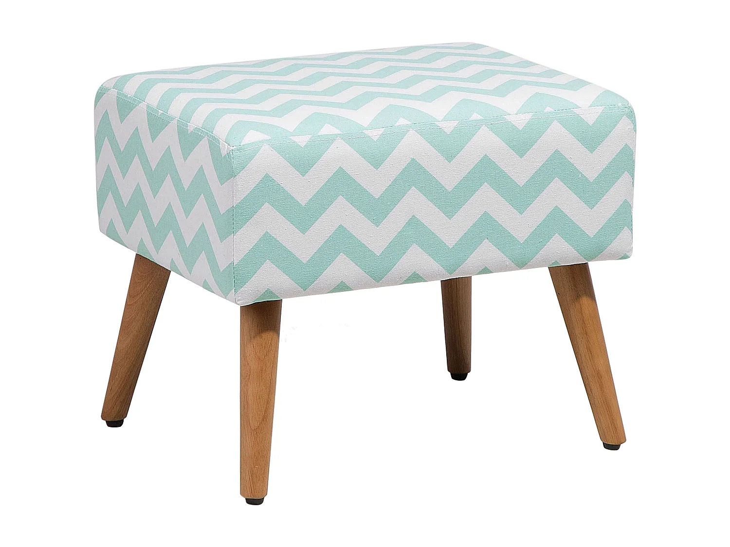 Hocker stof pastelblauw MANTEO