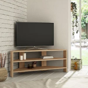 Hoek TV-meubel 3 planken L114 cm – Thales Hoek TV-meubel 3 planken L114 cm – Thales