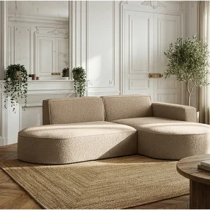 Hoekbank Parma Studio, voor de woonkamer, stof Quelle, rechts, donkerbeige (18) Hoekbank Parma Studio, voor de woonkamer, stof Quelle, rechts, donkerbeige (18)