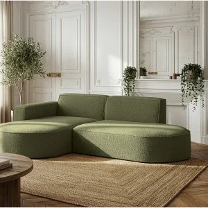 Hoekbank Parma Studio, voor de woonkamer, stof Quelle, links, groen (38) Hoekbank Parma Studio, voor de woonkamer, stof Quelle, links, groen (38)