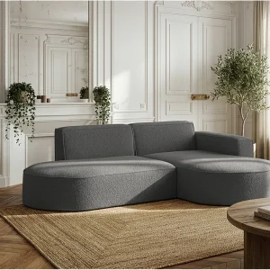Hoekbank Parma Studio, voor de woonkamer, stof Quelle, rechts, grijs (92) Hoekbank Parma Studio, voor de woonkamer, stof Quelle, rechts, grijs (92)