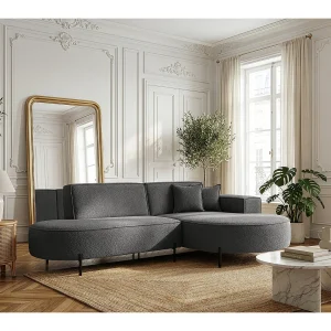 Hoekbank Parma Studio Hills, voor de woonkamer, stof Quelle, rechts, grijs (92) Hoekbank Parma Studio Hills, voor de woonkamer, stof Quelle, rechts, grijs (92)