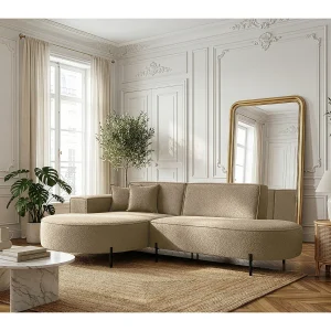 Hoekbank Parma Studio Hills, voor de woonkamer, Quelle, links, donkerbeige (18) Hoekbank Parma Studio Hills, voor de woonkamer, Quelle, links, donkerbeige (18)