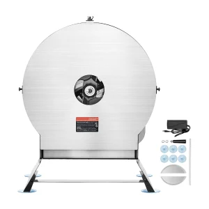 Handmatige Snijmachine SucceBuy Elektrische Handmatige Groente Snijder 0-1,27 cm, Verstelbare Dikte, Groot Bakje Handmatige Snijmachine SucceBuy Elektrische Handmatige Groente Snijder 0-1,27 cm, Verstelbare Dikte, Groot Bakje