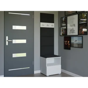 Halcombinatie Nela IV – 50 cm – Mat Wit – Trinity 16 – Zwart Halcombinatie Nela IV – 50 cm – Mat Wit – Trinity 16 – Zwart