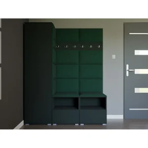 Halcombinatie Nela II – 150 cm – Grafiet – Trinity 28 – Flessengroen