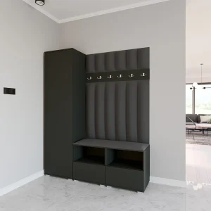 Halcombinatie Nela II LUX – 150 cm – Grafiet – Trinity 15 – Donkergrijs Halcombinatie Nela II LUX – 150 cm – Grafiet – Trinity 15 – Donkergrijs
