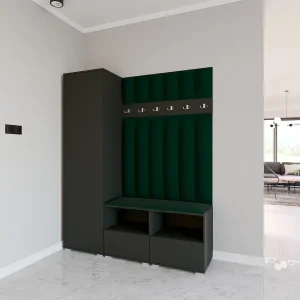 Halcombinatie Nela II LUX – 150 cm – Grafiet – Trinity 28 – Flessengroen Halcombinatie Nela II LUX – 150 cm – Grafiet – Trinity 28 – Flessengroen