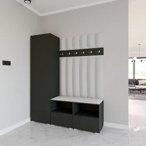 Halcombinatie Nela II LUX – 150 cm – Grafiet – Trinity 32 – Lichtgrijs Halcombinatie Nela II LUX – 150 cm – Grafiet – Trinity 32 – Lichtgrijs