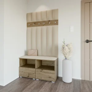 Halcombinatie Nela III LUX – 100 cm – Artisan Eiken – Trinity 04 – Beige Halcombinatie Nela III LUX – 100 cm – Artisan Eiken – Trinity 04 – Beige