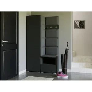Halcombinatie Nela I – 100 cm – Grafiet – Trinity 15 – Donkergrijs Halcombinatie Nela I – 100 cm – Grafiet – Trinity 15 – Donkergrijs