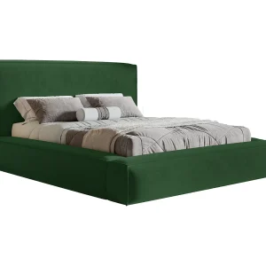 Gestoffeerd bed 140×200 Karano – fluweel, bed met opbergruimte, lattenbodem, Groen (Amor Velvet 4311) Gestoffeerd bed 140×200 Karano – fluweel, bed met opbergruimte, lattenbodem, Groen (Amor Velvet 4311)