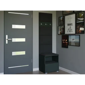 Halcombinatie Nela IV – 50 cm – Grafiet – Trinity 16 – Zwart Halcombinatie Nela IV – 50 cm – Grafiet – Trinity 16 – Zwart