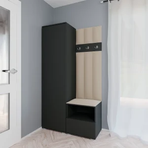 Halcombinatie Nela I LUX – 100 cm – Grafiet – Trinity 04 – Beige