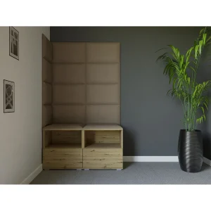 Halcombinatie Nela V – 100 cm – Artisan Eiken – Trinity 04 – Beige