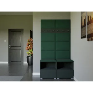 Halcombinatie Nela III – 100 cm – Grafiet – Trinity 28 – Flessengroen Halcombinatie Nela III – 100 cm – Grafiet – Trinity 28 – Flessengroen
