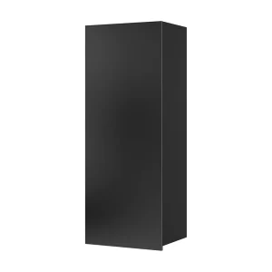 Hangende Opbergkast Montreal 45 cm – Zwart / Zwart Hoogglans Hangende Opbergkast Montreal 45 cm – Zwart / Zwart Hoogglans