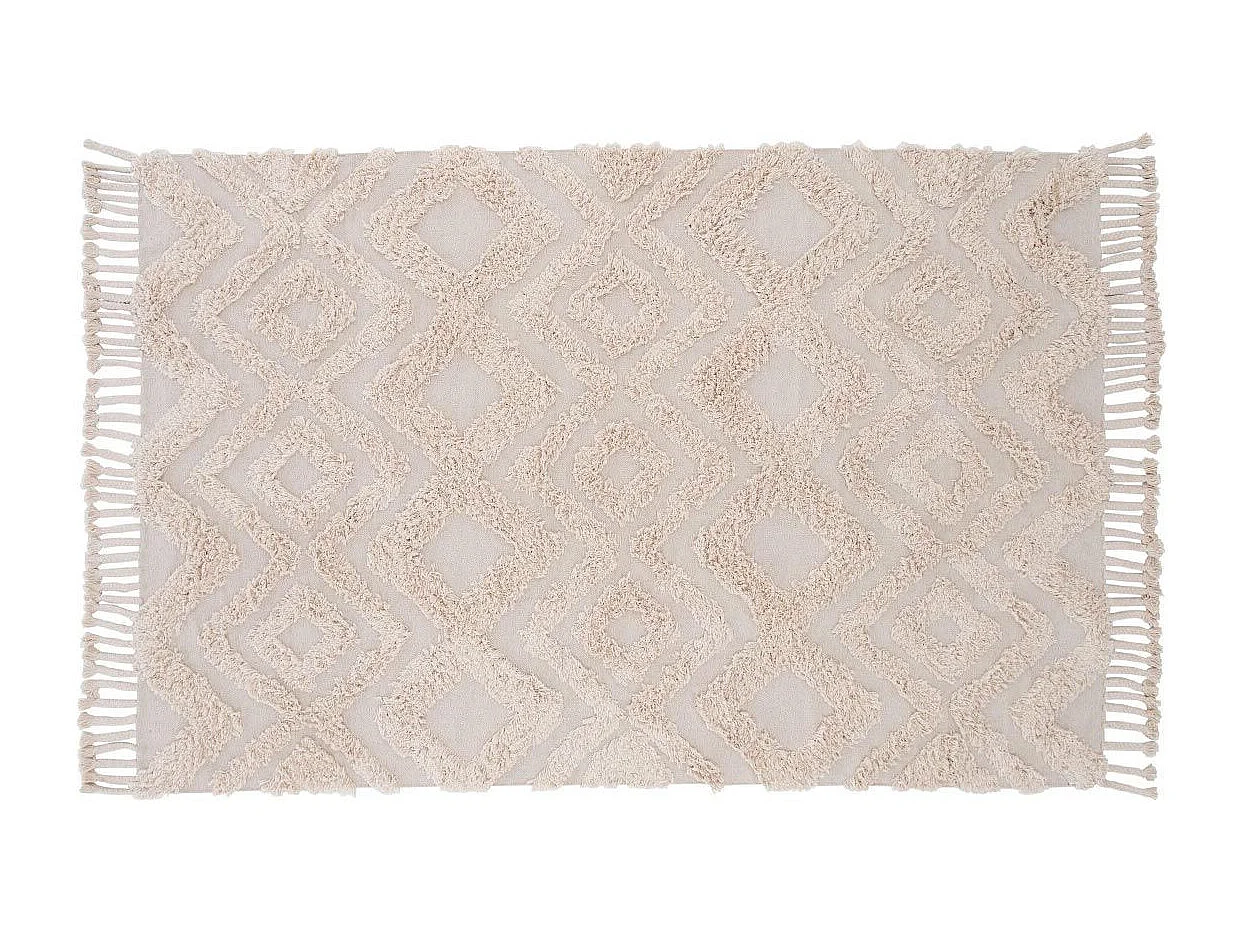 Hilma vloerkleed 300x200 cm katoen naturel.