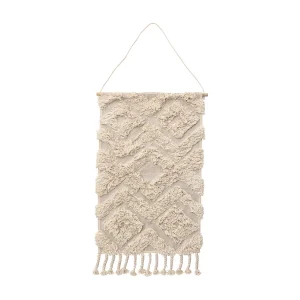 Hilda wanddecoratie katoen offwhite.