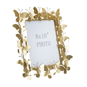 Gouden metalen lijst 35x15x38 cm Gouden metalen lijst 35x15x38 cm