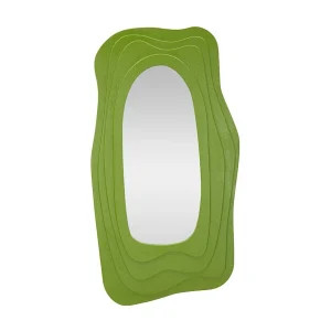 Groene wandspiegel 90x4x165 cm Groene wandspiegel 90x4x165 cm