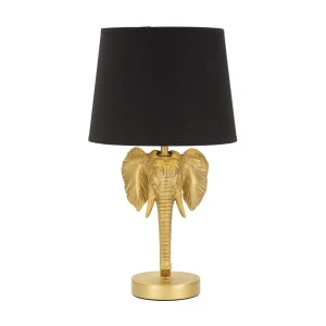Gouden hars tafellamp Ø 25×43 cm Gouden hars tafellamp Ø 25×43 cm