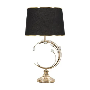 Gouden metalen tafellamp Ø 36×65 cm Gouden metalen tafellamp Ø 36×65 cm