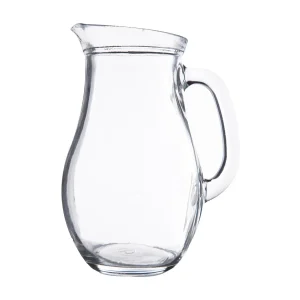 Glazen Waterkan "Bistrot" 1L Transparant Design & Trendy