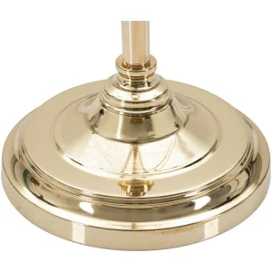 Gouden metalen staande lamp Ø 38×160 cm