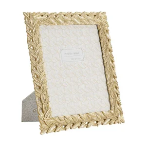 Gouden harslijst met bladeren 26,7×1,8×31,8 cm Gouden harslijst met bladeren 26,7×1,8×31,8 cm