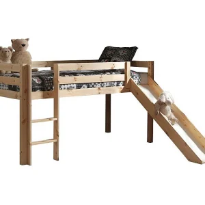 Glijbed 90×200 cm massief grenen licht Pino
