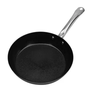 GSW AVANTI koolstofstalen koekenpan 28 cm – Geklonken handvat, inductie, oven- en vaatwasmachinebestendig GSW AVANTI koolstofstalen koekenpan 28 cm – Geklonken handvat, inductie, oven- en vaatwasmachinebestendig