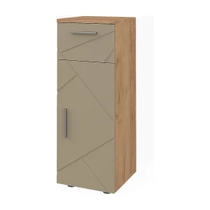 Halfhoge kast krachtige eik goud 30x30x81 irma Halfhoge kast krachtige eik goud 30x30x81 irma