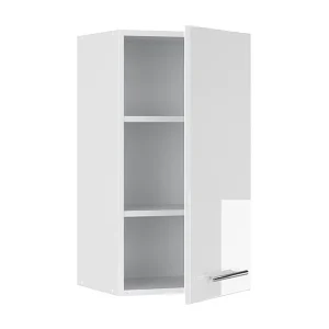 Hangkast wit hoogglans 40×34.1×72 fame-line Hangkast wit hoogglans 40×34.1×72 fame-line